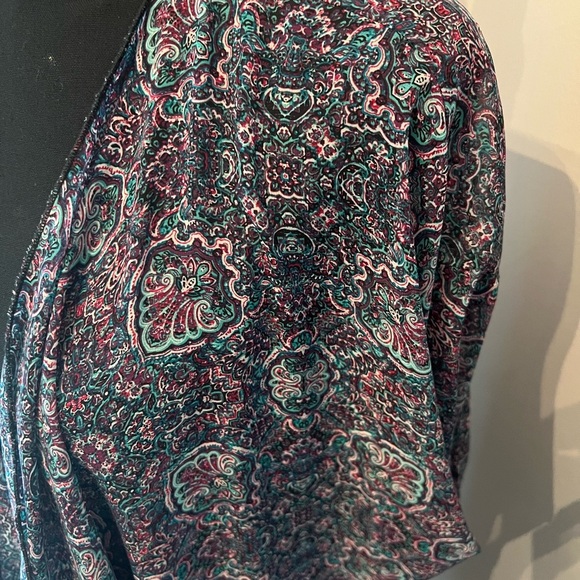 Lularoe Monroe Kimono Small Multicolor - Picture 3 of 6